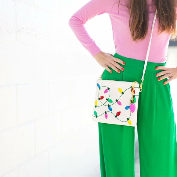 kooky's Kloset Handbags - Holiday Lights Clutch